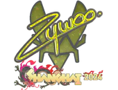 Sticker | ZywOo (Glitter) | Shanghai 2024 image