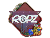 Sticker | ropz (Glitter) | Rio 2022 image