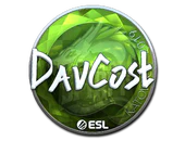 Sticker | DavCost (Foil) | Katowice 2019 image