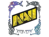 Sticker | Natus Vincere (Holo) | Austin 2025 image