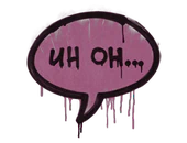 Sealed Graffiti | Uh Oh (Princess Pink) image