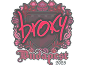 Sticker | broky | Budapest 2025 image
