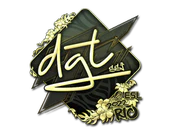 Sticker | dgt (Gold) | Rio 2022 image