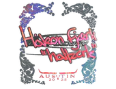 Sticker | hallzerk (Holo) | Austin 2025 image