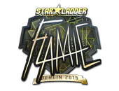 Sticker | flamie (Gold) | Berlin 2019 image