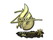 Sticker | Zyphon (Gold) | Antwerp 2022 image