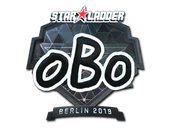 Sticker | oBo (Foil) | Berlin 2019 image