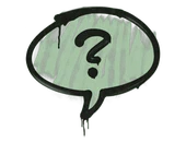 Sealed Graffiti | Question Mark (Cash Green) image