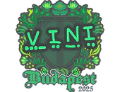Sticker | VINI | Budapest 2025 image