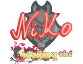 Sticker | NiKo | Shanghai 2024 image