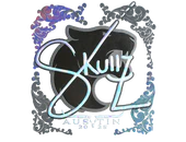 Sticker | skullz (Holo) | Austin 2025 image