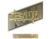 Sticker | b1t (Gold) | Copenhagen 2024 image