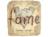 Sticker | fame | Austin 2025 image
