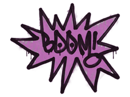 Sealed Graffiti | BOOM (Bazooka Pink) image