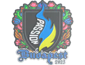 Sticker | Passion UA (Embroidered) | Budapest 2025 image