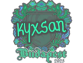 Sticker | kyxsan | Budapest 2025 image