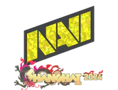 Sticker | Natus Vincere (Glitter) | Shanghai 2024 image