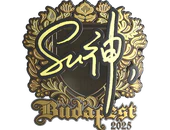 Sticker | C4LLM3SU3 (Gold) | Budapest 2025 image