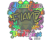 Sticker | FlameZ (Holo, Champion) | Budapest 2025 image