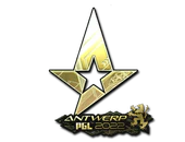 Sticker | Astralis (Gold) | Antwerp 2022 image