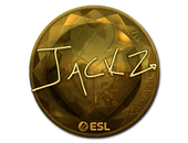 Sticker | JaCkz (Gold) | Katowice 2019 image