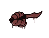 Sealed Graffiti | Backstab (Brick Red) image