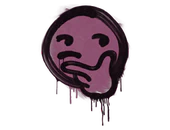 Sealed Graffiti | Thoughtfull (Princess Pink) image