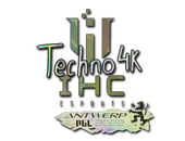 Sticker | Techno4K (Holo) | Antwerp 2022 image