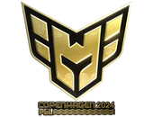 Sticker | Heroic (Gold) | Copenhagen 2024 image