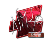Sticker | NiKo (Foil) | Atlanta 2017 image