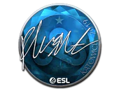 Sticker | flusha (Foil) | Katowice 2019 image