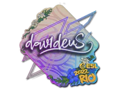 Sticker | dav1deuS | Rio 2022 image