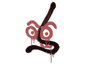Sealed Graffiti | Recoil MP7 (Blood Red) image