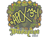 Sticker | apEX | Budapest 2025 image