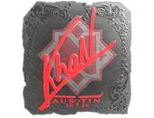 Sticker | khaN (Foil) | Austin 2025 image