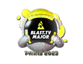 Sticker | BLAST.tv (Glitter) | Paris 2023 image