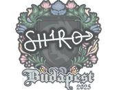 Sticker | sh1ro | Budapest 2025 image