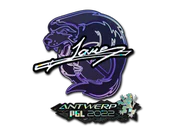 Sticker | Jame (Glitter) | Antwerp 2022 image
