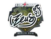 Sticker | Zeus (Foil) | Berlin 2019 image