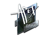 Sticker | apEX (Foil) | Boston 2018 image