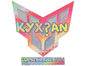 Sticker | kyxsan (Holo) | Copenhagen 2024 image
