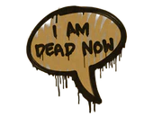 Sealed Graffiti | Dead Now (Desert Amber) image