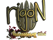 Sticker | rigoN (Gold) | Shanghai 2024 image