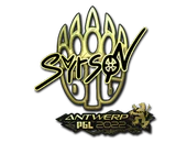 Sticker | syrsoN (Gold) | Antwerp 2022 image
