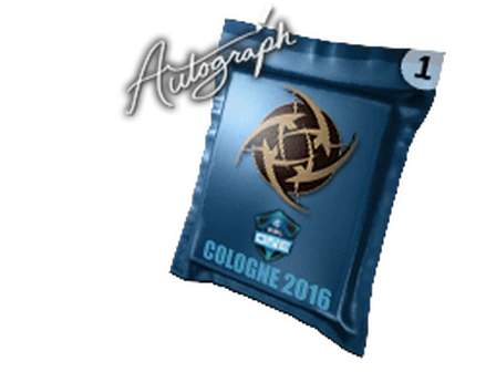 Autograph Capsule | Ninjas in Pyjamas | Cologne 2016 image