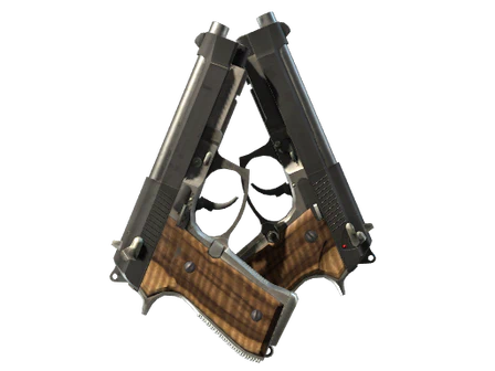 Dual Berettas | Black Limba image