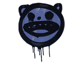 Sealed Graffiti | Happy Cat (SWAT Blue) image