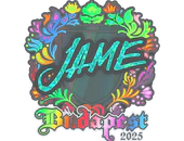 Sticker | Jame (Holo) | Budapest 2025 image