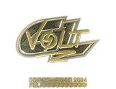 Sticker | volt (Gold) | Copenhagen 2024 image