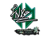 Sticker | fnx (Glitter) | Antwerp 2022 image